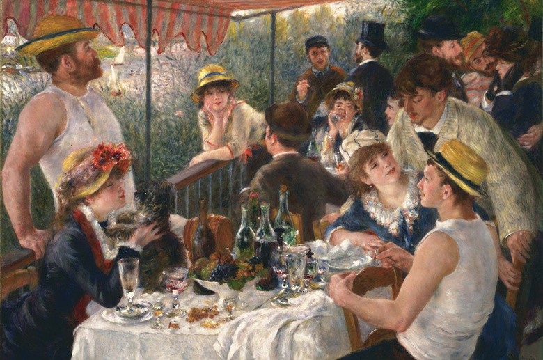 Mobile pierre auguste renoir   luncheon of the boating party   google art project